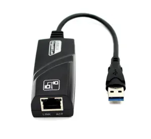 Hot Bán USB Ethernet Adapter USB 3.0 Card Mạng Để RJ45 LAN (10/100/1000) Mbps Cho Win7/Win8/Win10 Máy Tính Xách Tay Ethernet USB