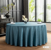 Nappe de luxe pour hôtel, tissu polyester, résistant aux taches, infroissable, linge de table pour restaurant, banquet, mariage