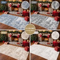 Washable Modern Area Rug Geometric Carpet Non Slip Floor Mat for Living Room Bedroom Home Decor Custom Rug