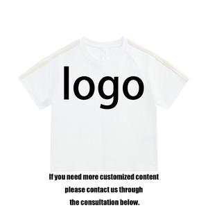 <span class=keywords><strong>Camiseta</strong></span> de Algodón Lavado con Cinta para Niños, Manga Corta, de Alta Calidad, Personalizable, para Hombre y Mujer - Product Image 2