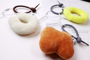 2021 Keycha Tagram Influencer-Anhänger, süße rote Schnüre, Auto- und Taschenanhänger, dekorative trendige Anhänger, Brot-Donut-Schlüsselanhänger - Product Image 2