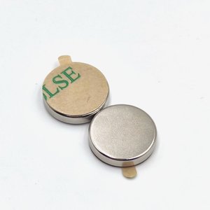 Aimant circulaire en néodyme avec film adhésif, fournisseur d'usine en Chine - Product Image 2