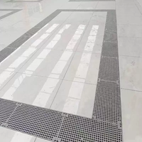 Couvercle de Drainage en Plastique PP pour Caniveau d'Évacuation d'Eau 30*60*3.8cm, Fabrication Professionnelle