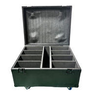 Lumières de scène personnalisées étui rigide en aluminium Par Ligjt quincaillerie linéaire haut-parleurs tête mobile lumière Dj pièces étui de vol