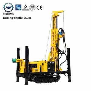 Rig de forage de puits d'eau pneumatique HQZ260L avec certificat CE - Product Image 2