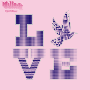 Big Discount Bling Hotfix Strass Transfer Motiv ZPB Strass Wärme übertragung Designs für T-Shirt - Product Image 5