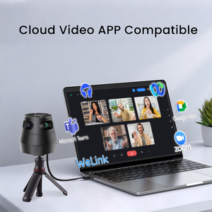 Toàn cảnh <span class=keywords><strong>360</strong></span> video hội nghị <span class=keywords><strong>Camera</strong></span> nhập vai 1080p loa theo dõi cho nhỏ giữa phòng với khe cắm Micro SD - Product Image 3