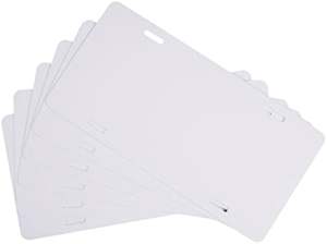 Placa de matrícula de sublimación de aluminio y Metal, etiquetas de placa de matrícula delantera de coche europeo en blanco, tablero de letrero para diseño personalizado - Product Image 2