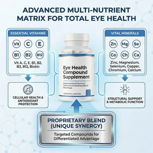 Complément multivitaminé pour la santé des yeux avec lutéine et zéaxanthine en capsules molles pour un soutien nutritionnel visuel quotidien - Product Image 2