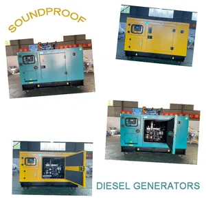 Generator listrik Diesel portabel, 40kva 30kw untuk penyimpanan dingin