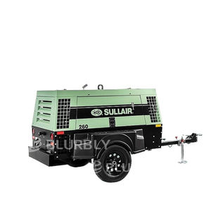 <span class=keywords><strong>Compresor</strong></span> de Aire de Tornillo Portátil Sullair de 260 CFM con Motor Cummins, 100 psi y 6.9 bar, Totalmente Refrigerado por Aire para Construcción de Carreteras - Product Image 1