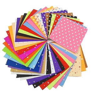 Polyester imprimé feutre décor à la maison 15x15cm <span class=keywords><strong>motif</strong></span> faisceau couture poupées artisanat 1.5mm bricolage feutre - Product Image 5