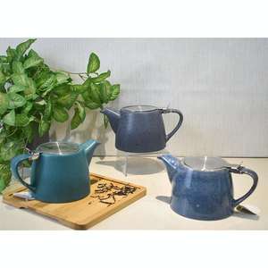 Chaleira de Cerâmica Estilo Japonês 500ml com Infusor de Chá Destacável, Chaleira de Porcelana com Superfície Lisa para Casa - Product Image 5