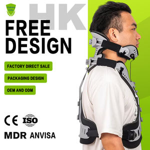 Höhen verstellbare medizinische Hals westen halterung Komfortable Traktion korrektur geräte für Halswirbel säulen verletzungen mit hohem Thorax gehalt - Product Image 1