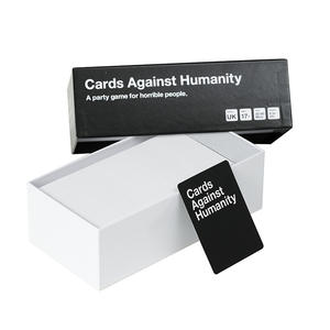 600 pièces cartes contre l'humanité Royaume-Uni jouets sexuels pour adultes boîte d'emballage noire carte un jeu de fête pour les personnes horribles - Product Image 2