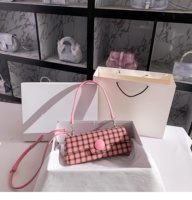 Sac bandoulière tendance en cuir jacquard, sac à main d'affaires coloré haut de gamme pour femme, sac à l'épaule