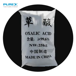 Chất Kết Hợp Axit Oxalic 96% Chất Làm Mặt Nạ Axit Dicarboxylic Của Nhà Máy HOOCCOOH