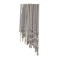 Mini foret hélicoïdal ensemble 0.3-1.6mm 0.5-3mm main électrique bricolage menuiserie foret outil accessoires ensemble