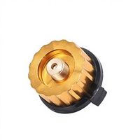 Adaptador de butano OEM ligero de 50 g para mini estufas de camping, senderismo y pícnic al aire libre, convertidor de cartuchos de gas