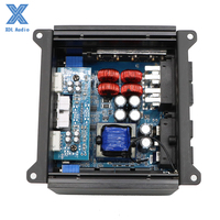 Brésilien Super Mini haut de gamme numérique gamme complète classe D amplificateur de voiture 88mm largeur PCB 120W * 4CH avec combinaison de croisements