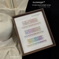 Nouvelle collection Suuseegel, ensemble de vernis à ongles gel effet œil de chat 36 couleurs, non toxique, longue durée, vernis à ongles gel UV pour salon de manucure
