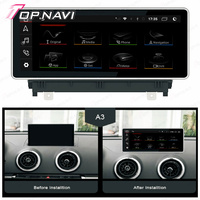 Reproductor Multimedia con Pantalla Táctil IPS Android para Auto, para Audi A3 2014 2015 2016 2017 2018, 4+64GB, Navegación GPS, Inalámbrico