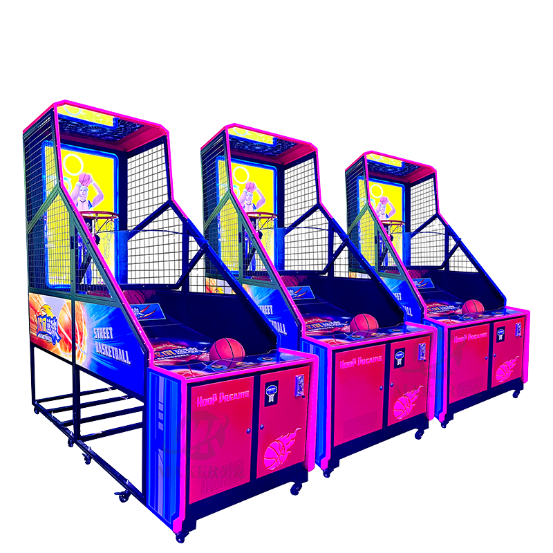 New Type Arcade Coin Operated Arcade Basketball Machine Shooting Hoop Ball Machine for Sale