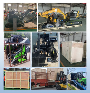 Pengiriman Gratis Mini Excavator 1 Ton Mini Excavator 1 Ton Ringan Mudah Dioperasikan untuk Rumah, Kebun, dan Perkebunan - Product Image 5