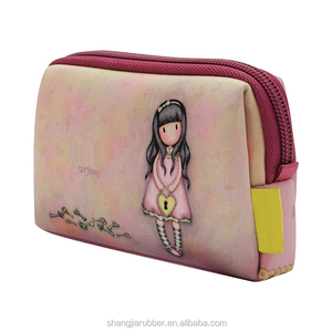 Bán Buôn Túi Đựng Mỹ Phẩm Gấp Gọn In Logo Tùy Chỉnh Thân Thiện Với Môi Trường Giá Rẻ Túi Đựng Đồ Trang Điểm Bằng Cao Su Neoprene - Product Image 3