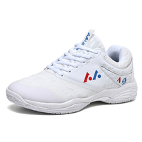 Chaussures de sport synthétiques de carbone d'impression de maille durable à la mode pour hommes femmes pour l'entraînement d'été volley-ball Tennis de Table Handball