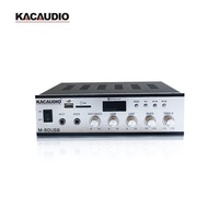 Amplificateur audio professionnel BT 60W Amplificateur de puissance mélangeur de son