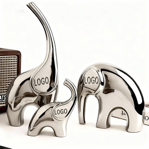 Modelo de Elefante de Hierro Retro OEM ODM, Decoración para el Hogar y la Oficina, Escultura de Escritorio, Compra al por Mayor de un Fabricante y Proveedor Chino - Product Image 2