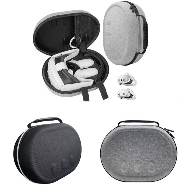 EVA Waterproof Portable Protective Hard Shell Case Meta 2/3/3S VR Headset Gaming Accessories Storage Custom Logo Option