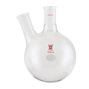Vetreria da laboratorio <span class=keywords><strong>1000ml</strong></span> 2000ml doppio collo spesso borosilicato vetro borosilicato - Product Image 1