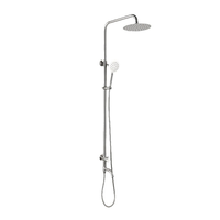 Ensemble de douche à eau froide en acier inoxydable 304, robinet de douche pluie pour salle de bain à domicile