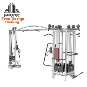 Equipo de Gimnasio Compacto Profesional, Multi-Estación, Eficiente para Entrenamientos Grupales de 5 Personas, Admite Múltiples <span class=keywords><strong>Ejercicios</strong></span> - Product Image 1