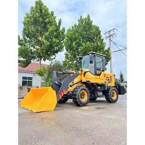 Chargeuse sur pneus de 1,5 tonne avec commande PLC, garantie 1 an, entretien facile, modèle d'exportation pour station d'alimentation et de mélange de sable et de gravier - Product Image 2