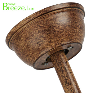 พัดลมเพดาน LED E27สไตล์วินเทจที่ทันสมัยเสียงสูงเสียงรบกวนต่ำสไตล์คันทรี่รีโมทคอนโทรลสำหรับห้องน้ำขายส่งทันสมัยวินเทจ - Product Image 3