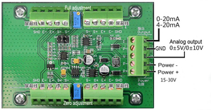 Amplificador de Celda de Carga que Convierte la Señal de mV en Señales Más Potentes como 4-20 mA 0-10 VCC - Product Image 2