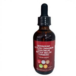 Extracto Herbal Líquido <span class=keywords><strong>de</strong></span> Berberina OEM, Suplemento <span class=keywords><strong>de</strong></span> Apoyo Inmunológico con Canela y Moringa para Adultos - Product Image 1