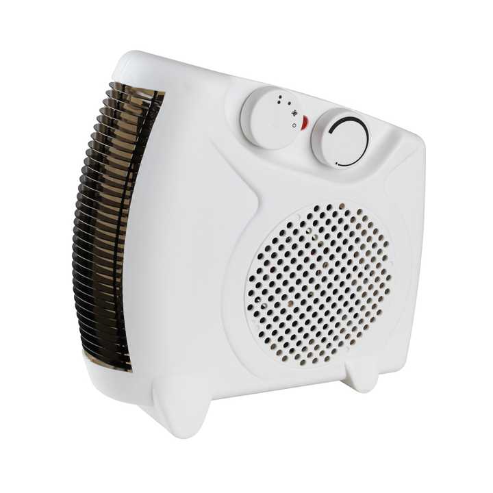 KONWIN Cool and Warm Household Desktop Space Heaters Table Portable Electric Fan Heater