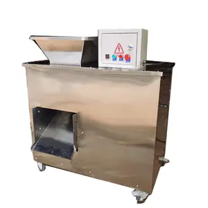 Hot sale meat band saw bone crusher beef frozen fish chopper saw blade cutting shredder machine