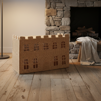 Paniers de rangement suspendus en corde de papier tressée, faits main, de qualité supérieure, adaptés aux aliments, pour la chambre d'enfant, durables, réutilisables, design moderne