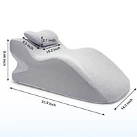 Oreiller multifonctionnel en mousse à mémoire de forme pour position couchée - Coussin ergonomique et écologique pour lit et sol, idéal pour la lecture, le sommeil et la relaxation