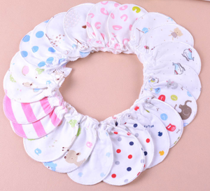 Guantes personalizados <span class=keywords><strong>antiarañazos</strong></span> para bebés recién nacidos, guantes de algodón para niños pequeños, Invierno para bebés de 8 meses - Product Image 3