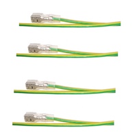 250 187 110 Faston Terminal Câble Faisceau Électrique 2.8/4.8/6.3mm Femelle et Mâle À Sertir Terminal Connecteur Câble Assemblage