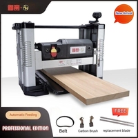 Raboteuse-Dégauchisseuse Automatique FS-Y125 2000W 220V pour le Bois, Facile à Utiliser