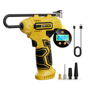 Wireless <b>Car</b> Tire Inflator 150 Psi Max Digital Display LCD Fast <b>Inflate</b> Electric Pump For Vehicles - Product Image 1