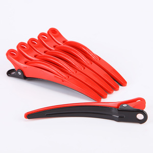 Pinza para el pelo de plástico de 12 cm, herramienta multifunción para peinar el cabello, uso diario, color sólido, negro, blanco, rosa, azul, verde, rojo, rojo rosa - Product Image 2