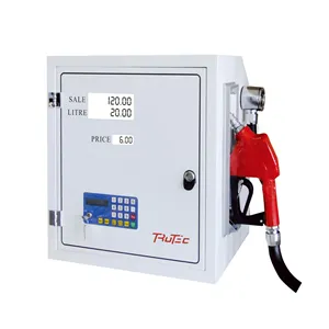Mesin Pompa Dispenser Bahan Bakar Mini Mobile Portabel dengan Selang dan Nosel Opw untuk Stasiun Pengisian